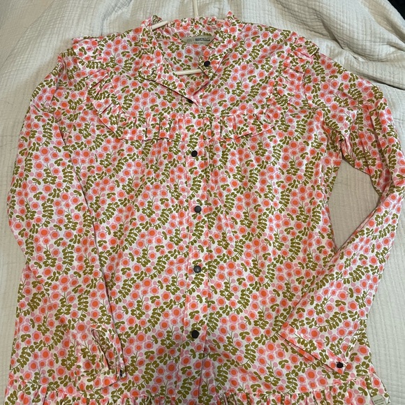 Orla Kiely Pink Floral Blouse - Picture 2 of 8